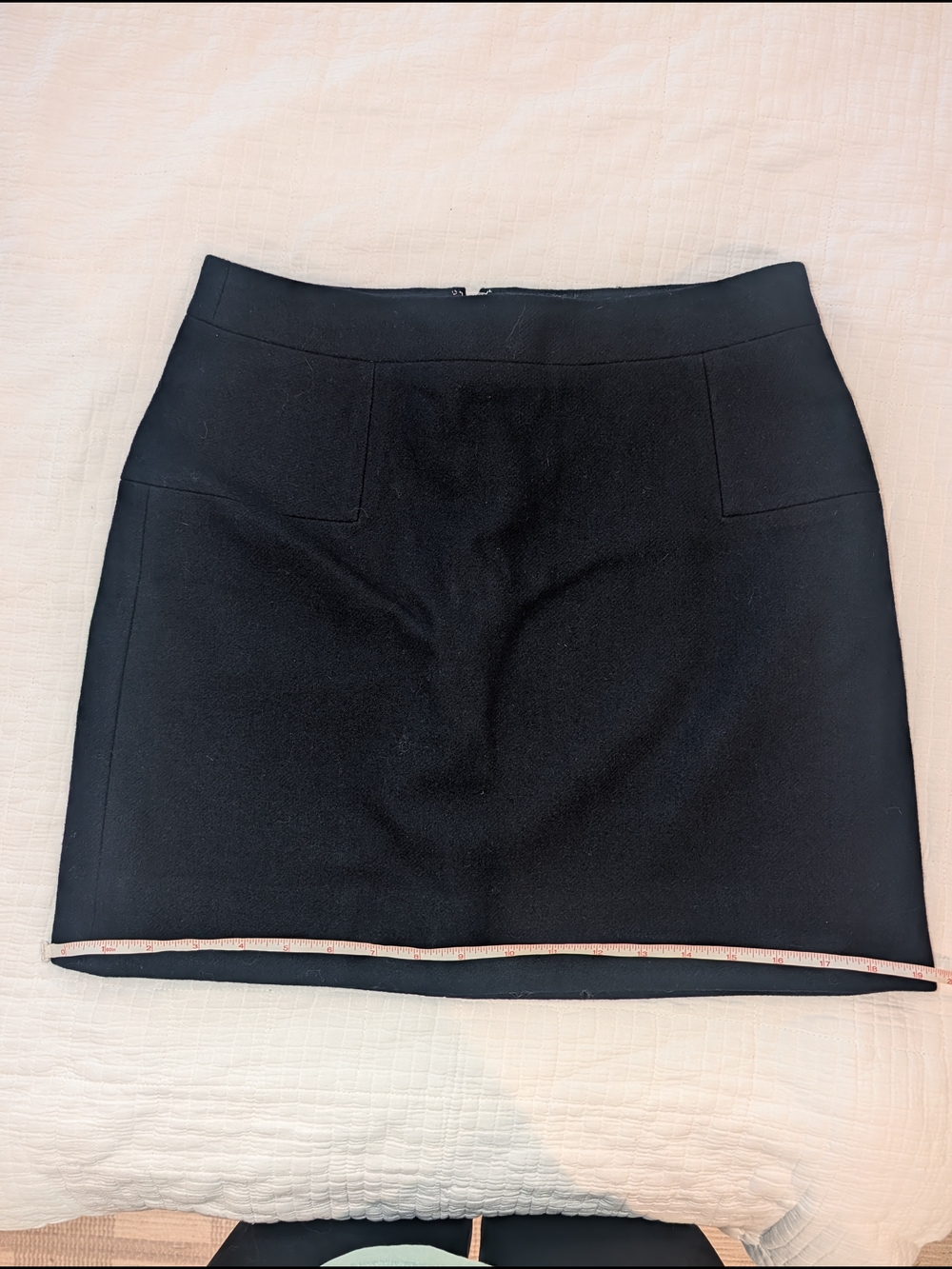 J. Crew Navy Ponte Mini Skirt